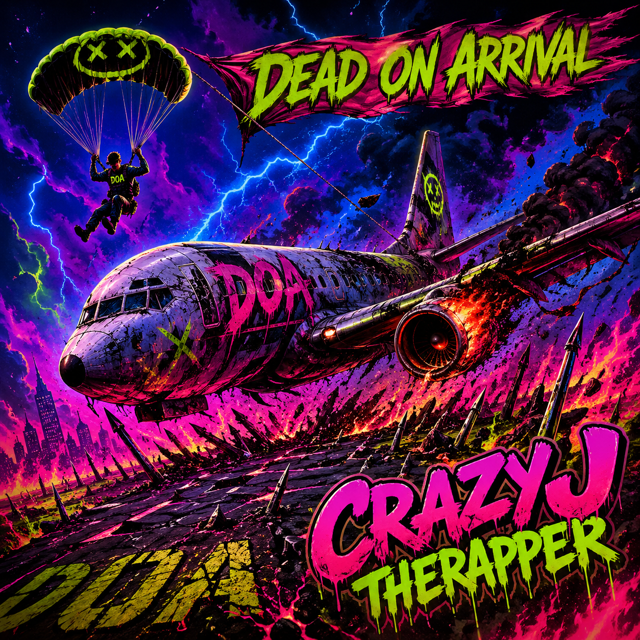 DOA — Dead on Arrival by CrazyJTheRapper cover art